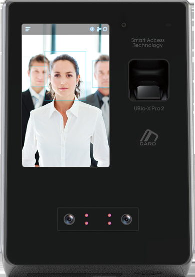 Biometric attendance terminal with face, fingerprint and card recognition